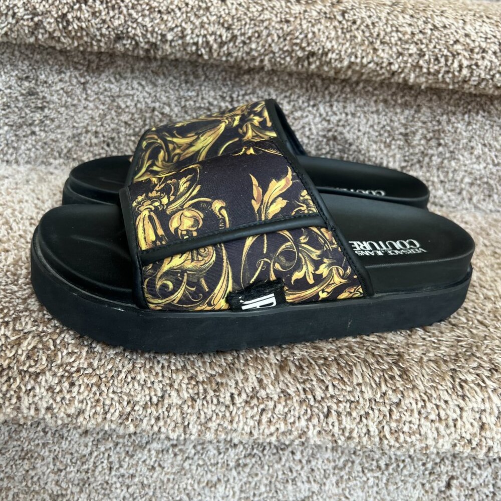 Versace Jeans Couture Platform Slides Men's.